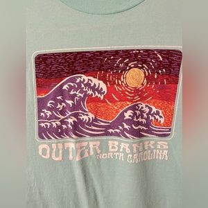 Outer Banks Teal Long-sleeve Shirt